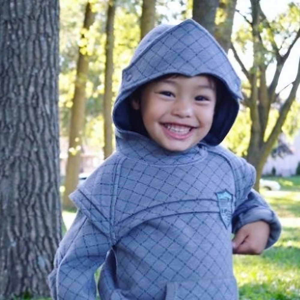 Genuine Kids x Patrica Toth Knight Hoodie Size 2T Color Grey